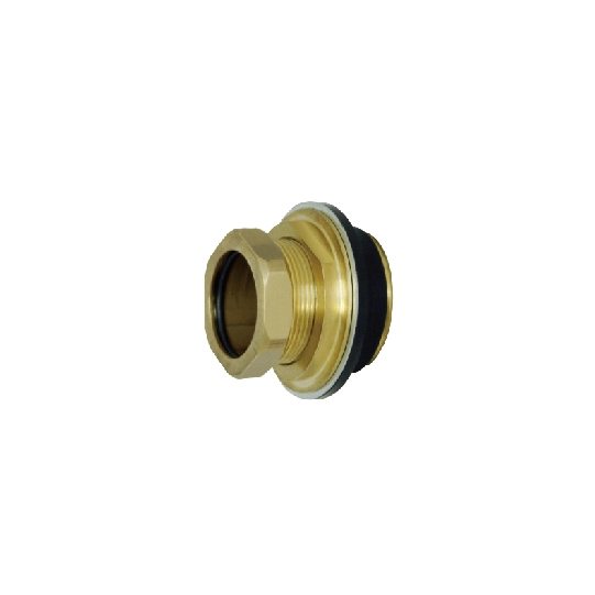 Raccord de garde-robe en laiton 1 1/2" x 1-1/2"