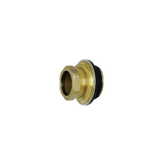 Raccord de garde-robe en laiton 1 1/4" x 1 1/4"