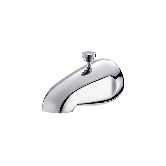 Bec inverseur en laiton 3/4" avec douille en laiton 3/4" X 1/2"