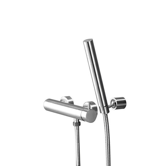 Mélangeur de douche (acier inoxydable)