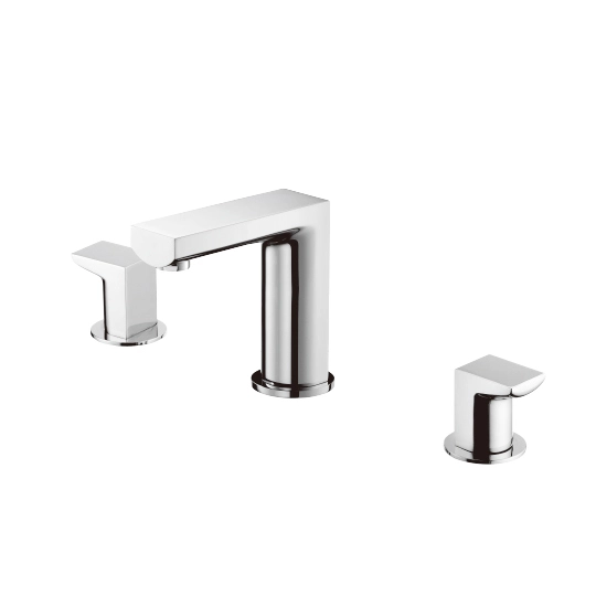 Robinet de lavabo à deux poignées