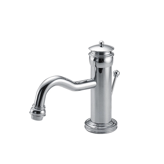 Robinet de lavabo à une poignée avec tige de levage