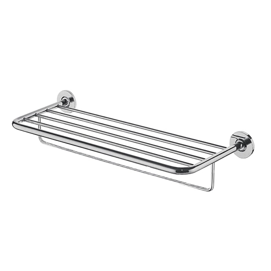 Porte-serviettes de bain avec rail (600 mm)
