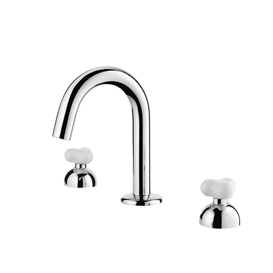 Robinet de lavabo à deux poignées