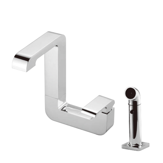 Robinet de cuisine avec pulvérisateur