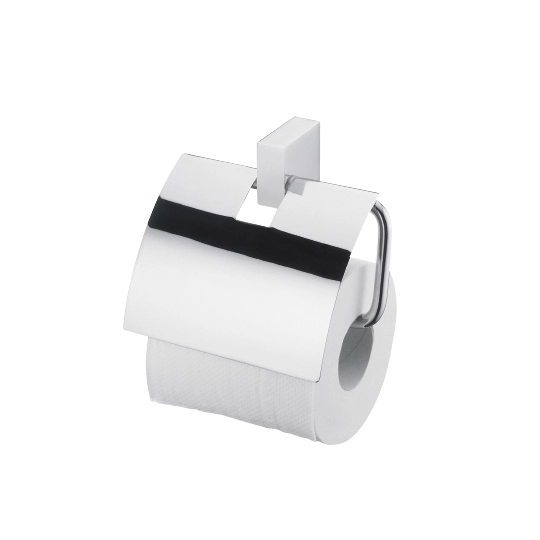 Porte-papier hygiénique avec couvercle
