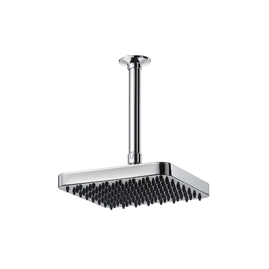 Pomme de douche de 8" montée au plafond (laiton)
