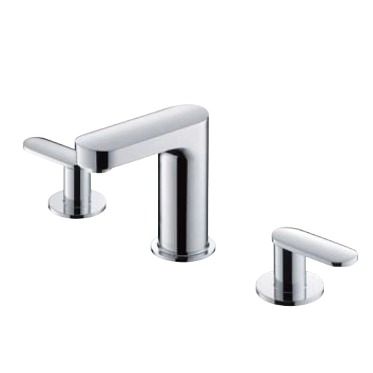 Robinet de lavabo à deux poignées